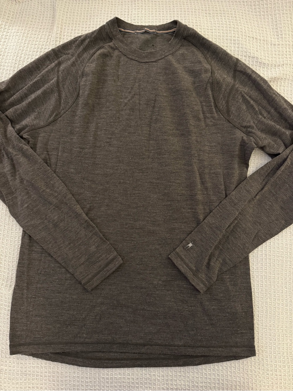 Smartwool Men's Crewneck Shirt - Charcoal Brown